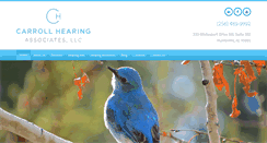 Desktop Screenshot of carrollhearing.com